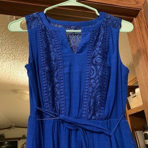 Royal Blue Maxi Dress